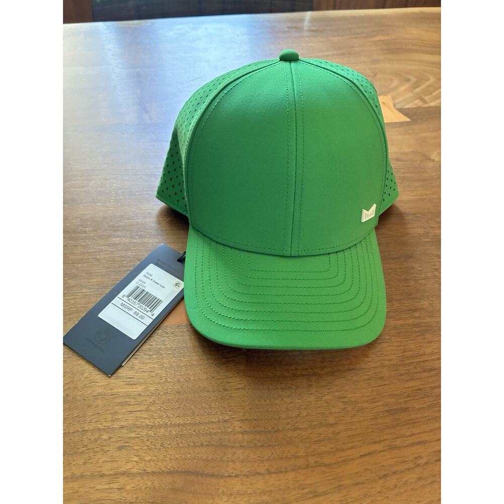 melin A-Game Hydro Green Water-Resistant Snapback Hat Unisex Golf Sports Cap